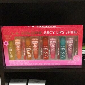 L.A. Colors Juicy Lips Shine Set